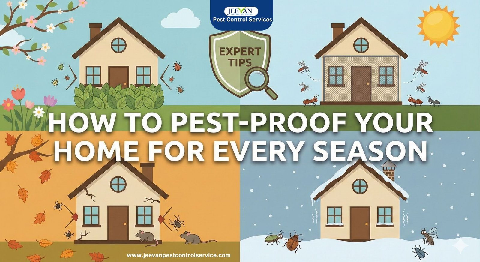 How to Pest-Proof Your Home for Every Season: Expert Tips